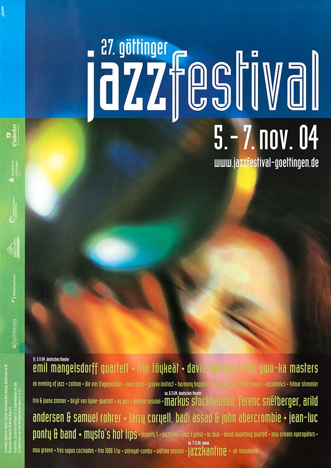 Jazzfest Plakat 2004