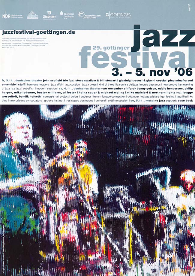Jazzfest Plakat 2006