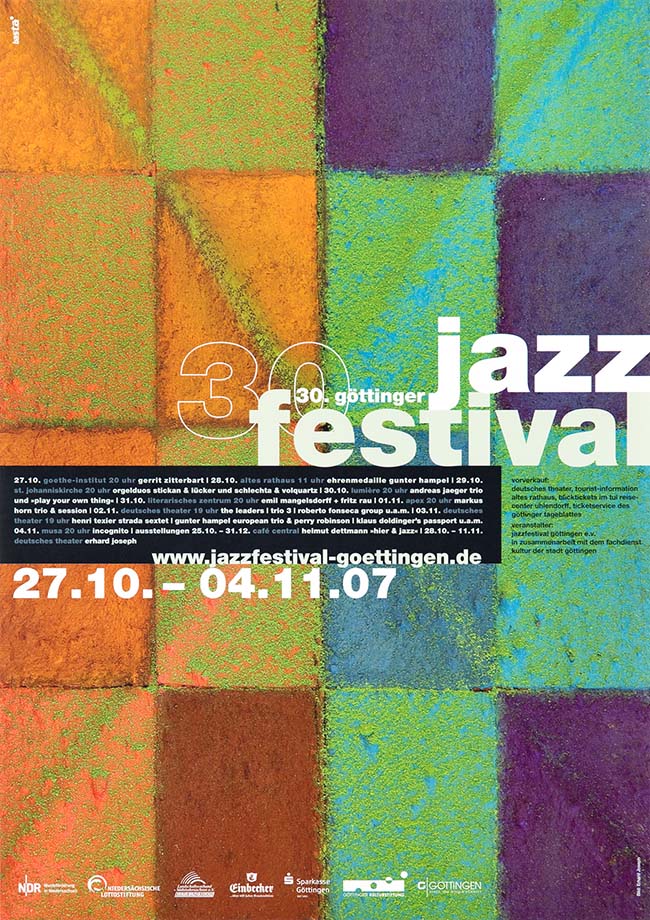 Jazzfest Plakat 2007