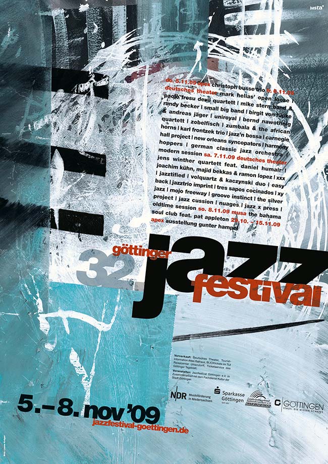 Jazzfest Plakat 2009