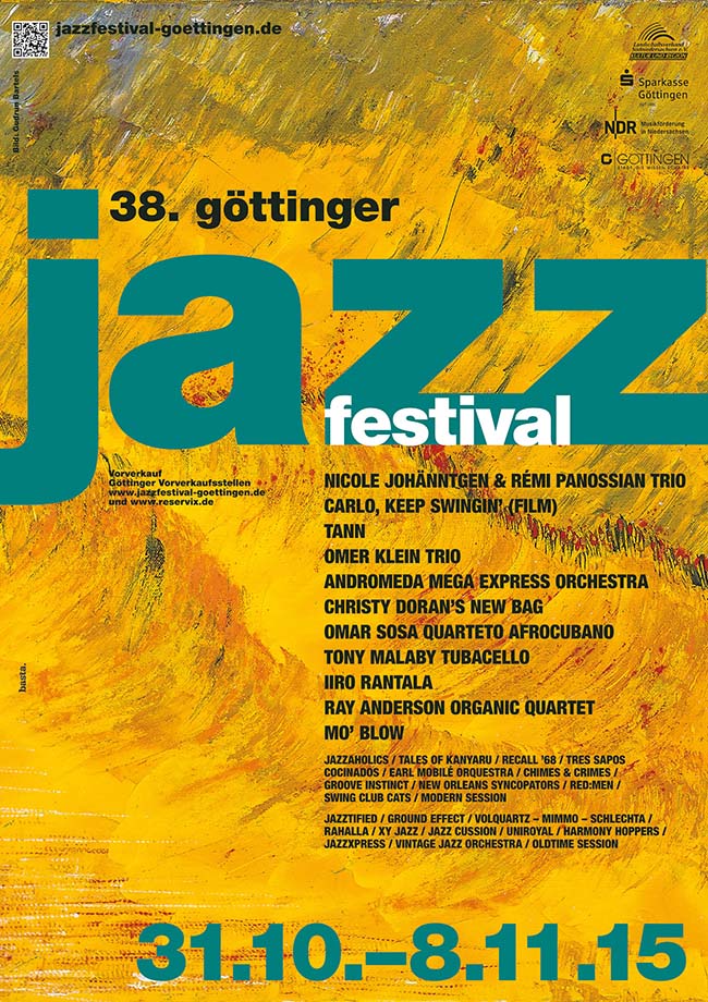 Jazzfest Plakat 2015