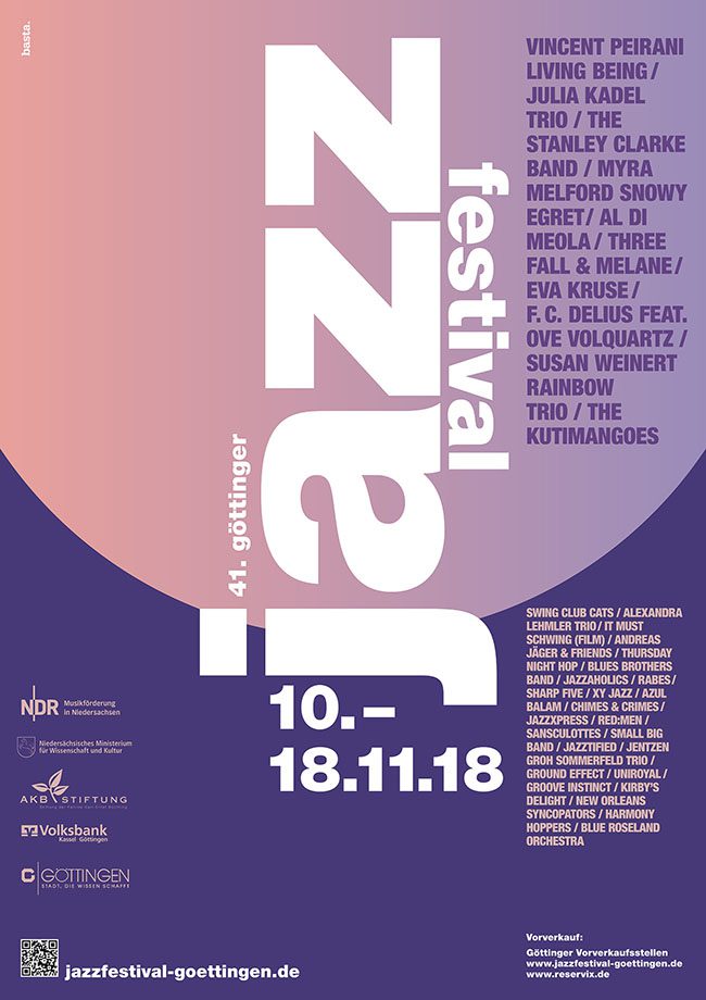 Jazzfest Plakat 2018